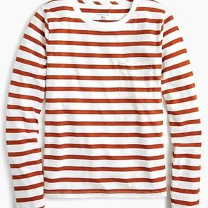 J. Crew Long Sleeve Pocket T-Shirt